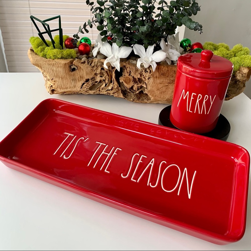 ✨HP✨ Rae Dunn “TIS THE SEASON” & “MERRY” Set